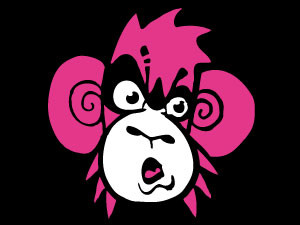 Pink monkey